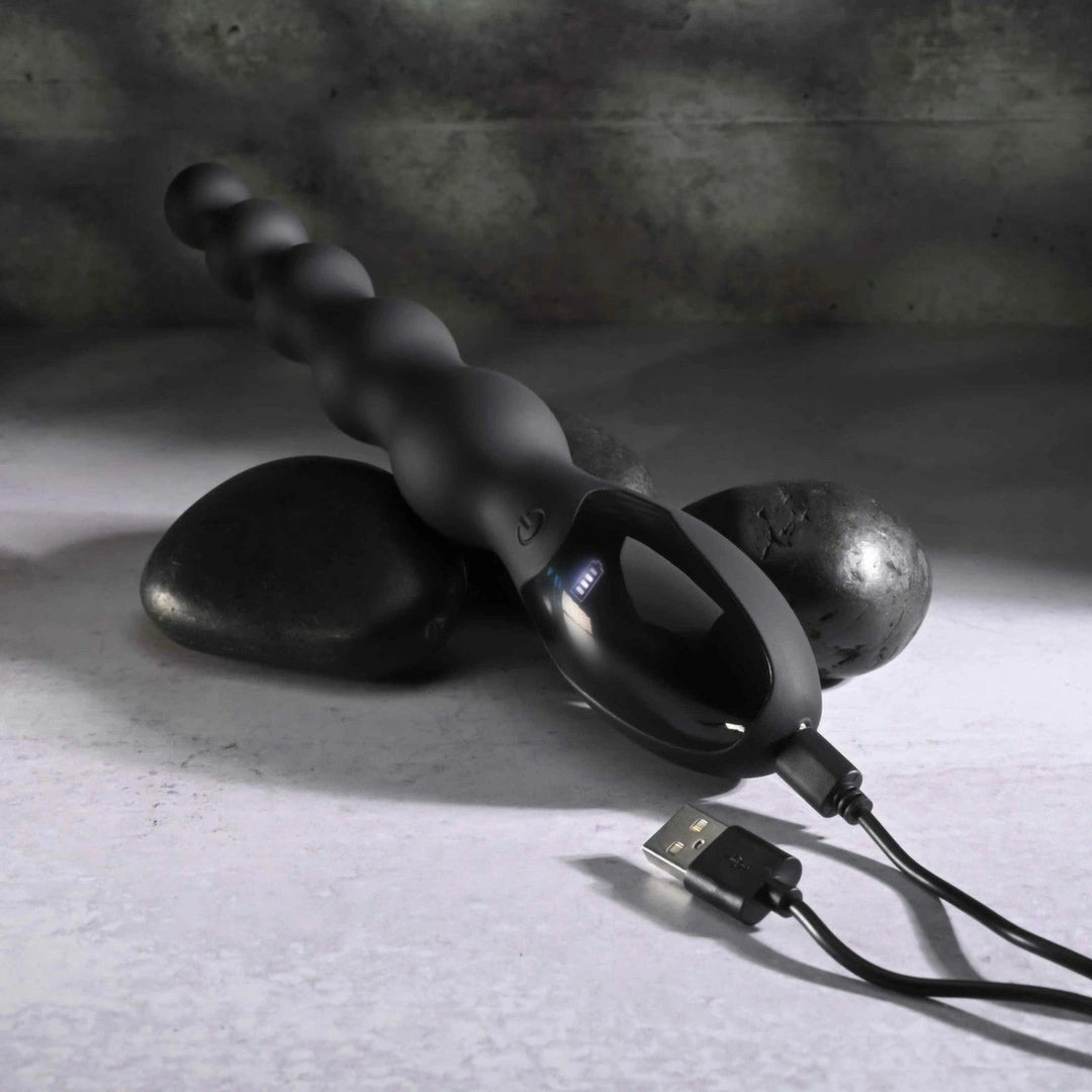 Zero Tolerance Backdoor Baton 24 cm silikonowy wibrator z koralikami