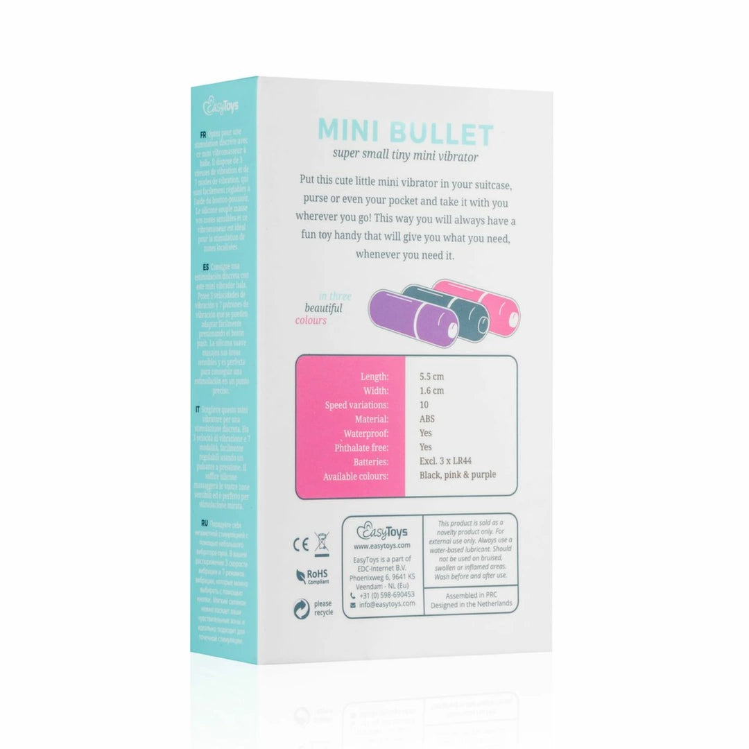 Alive 10 Speed Bullet Purple - kompaktowy model z 10 trybami pracy