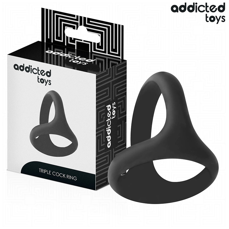 Addicted Toys Potrojny Elastyczny Pierścień Wspierający 58 mm