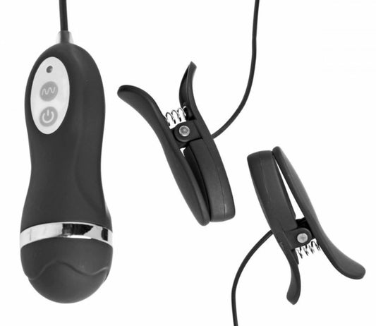 XR Brands Power Pinchers - wibrujące zaciski z regulacją siły nacisku